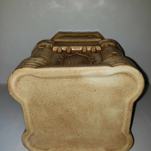 Vintage MCM Royal Sealy Japan Castle Medieval Brown Cookie Jar - Picture 10 of 10